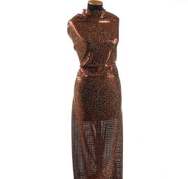 Úplet s flitry ve tvaru obdelníků