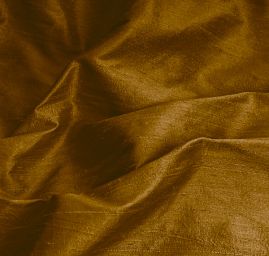 Šantung jednobarevný hnědý