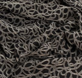 Lamé žakárová látka šatová oboustranná