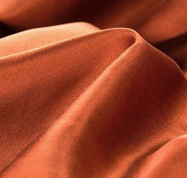 Satén hladký hnědý