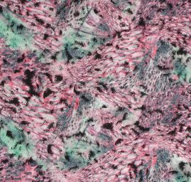 Kabátová látka se zatkanou přízí pastel růžová