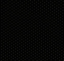 Žoržetový úplet vzor puntík černá/zlatá