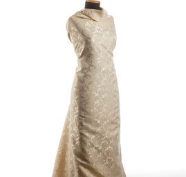 Brokát ornament smetana