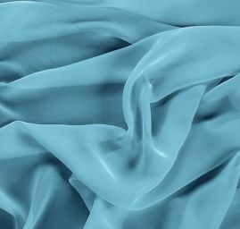 Šifon hladký sv. modrý