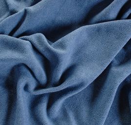 Fleece jednobarevný světle modrý