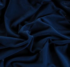 Úplet teplejší imitace teplákoviny modrý