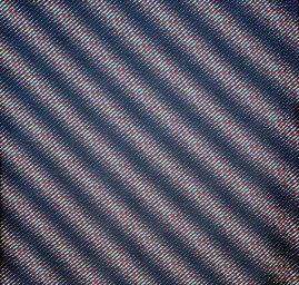 Šifon vzor puntíky velké/malé černý podklad