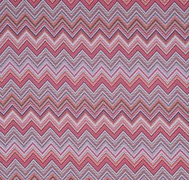 Šifon motiv vlnek červený