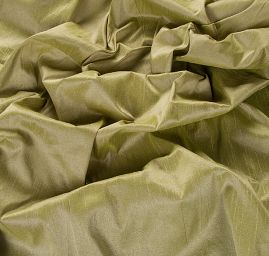 Umělé hedvábí imitace šantung šanžán zelený