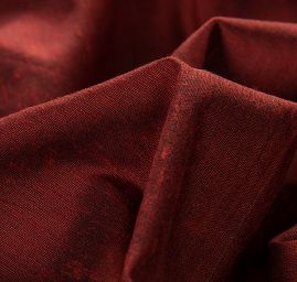 Šantung matný hnědý