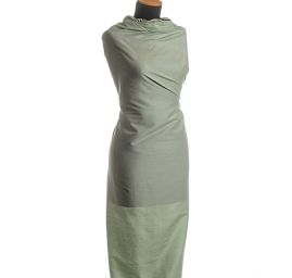 Šantung jednobarevný matný pistáciový II.jakost