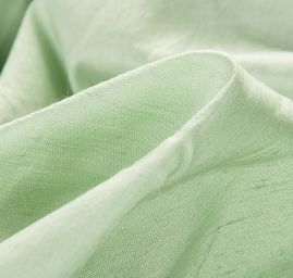 Šantung jednobarevný matný pistáciový II.jakost
