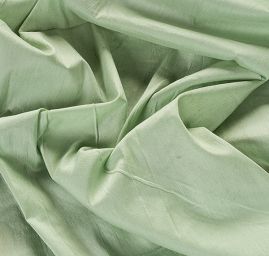 Šantung jednobarevný matný pistáciový II.jakost