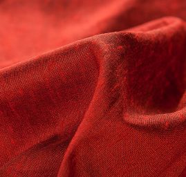 Šantung jednobarevný matný skořicová II.jakost