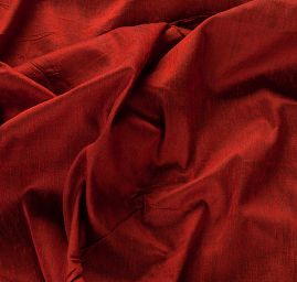 Šantung jednobarevný matný skořicová II.jakost