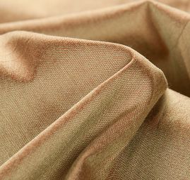 Dupion hedvábný šanžán olivověčervený