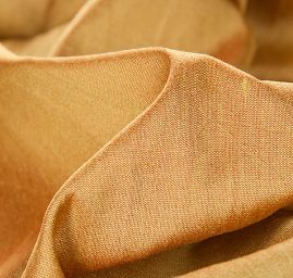 Dupion hedvábný šanžán zelenočervený