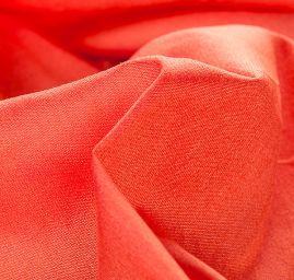 Dupion hedvábný šanžán oranžovofialový