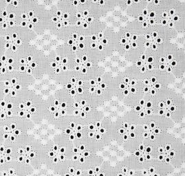 Madeira krajka motiv geometrický a květin slon. kost