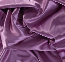 Satén taft pružný fialový