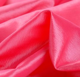 Taft pružný sytě růžový