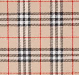 Kostýmová látka vzor kostky tartan burberry světlá II.jakost