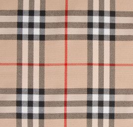 Kostýmová látka vzor kostky tartan burberry světlá II.jakost