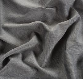 Bavlněná košilová látka jeans melír modrosmetanová