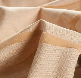 Linonovo Geometric beige semišový flock