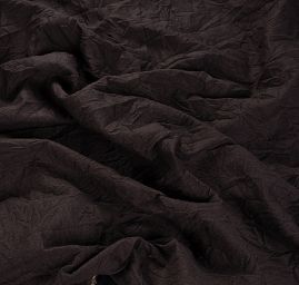 Riflovina pružná kreš hnědá/sv.hnědá rub