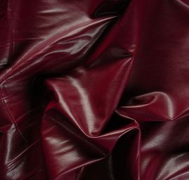 Imitace kůže hnědovínová