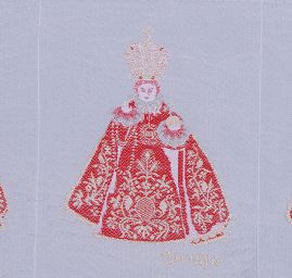 Pražské Jezulátko kupón červen/šedá