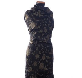 Lamé žakárová dekorační tkanina Marlen P