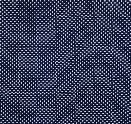 Šifón vzor Putnik biela / tm.modrá