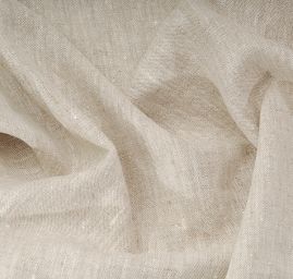 Lněná látka střední síly režná