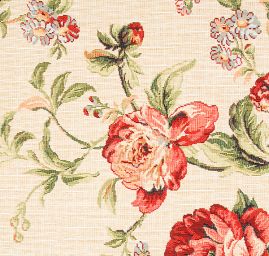 Dekorační látka květinový vzor