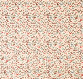 Dekorační látka vzor motýlků