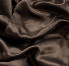 Viskozová podšívka khaki zelená kabátová