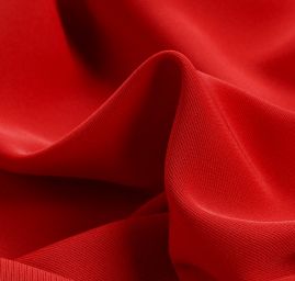 Kostýmová látka tmavě červená