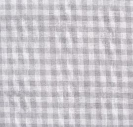 Bavlněná látka vzor kanafas šedobílá 5x5 mm