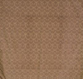 Hedvábný brokát s květinovým vzorem fialovozlatý