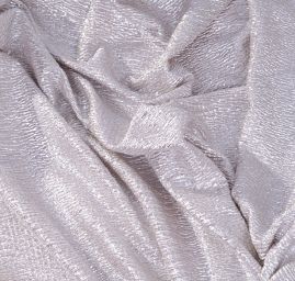 Efektní kreš úplet stříbrný tisk