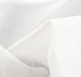 Etamín jemný hladký barvy slonové kosti