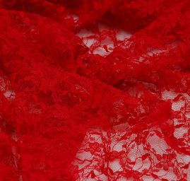 Krajka malinově červená