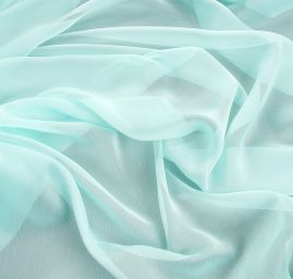 Šifon plise šanžán mint
