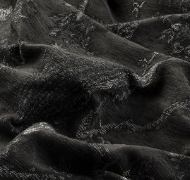 Riflovina imitace košilová látka vzor růží sv. modrá