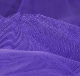 Šatový tyl, fialový