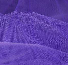Šatový tyl, fialový