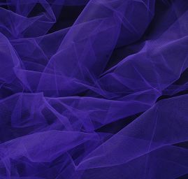 Šatový tyl, fialový