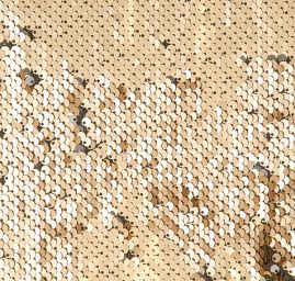 Pletenina s měnícími se flitry černé/zlaté barvy